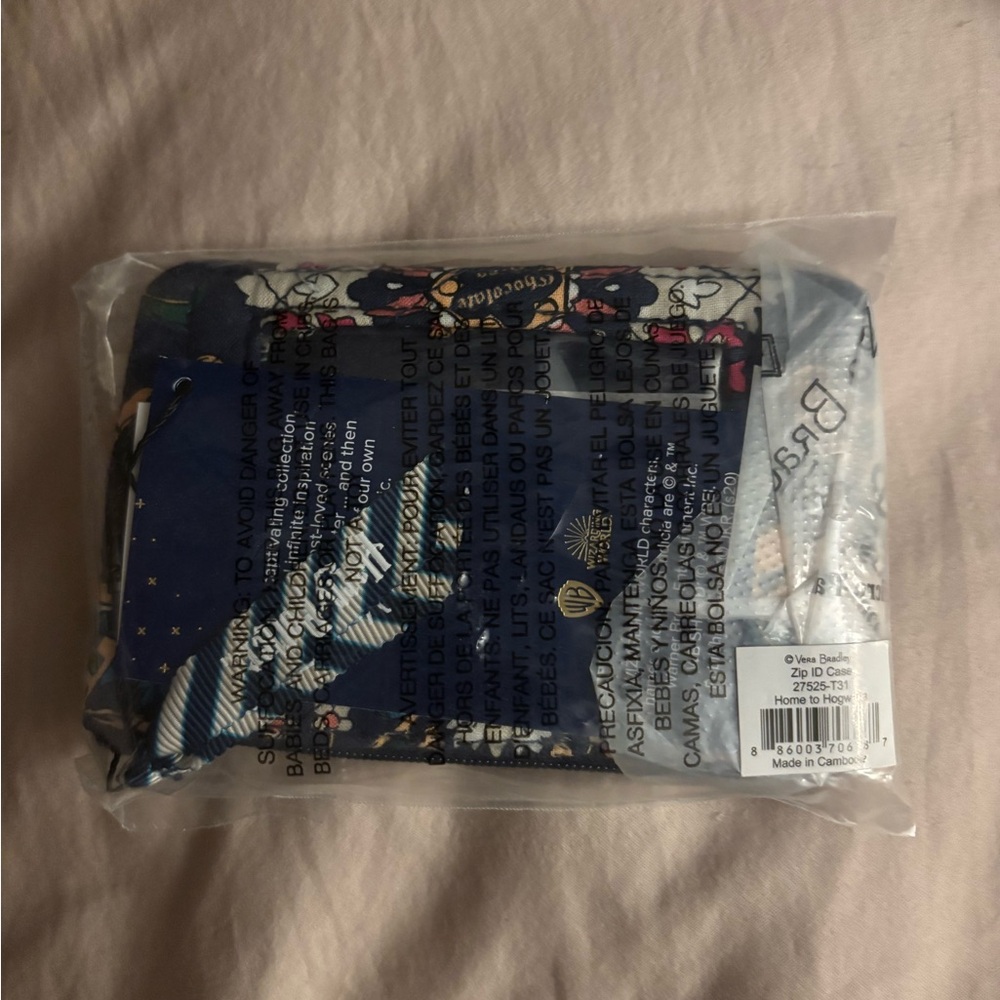 Vera Bradley Blue and White Patterned Wallet